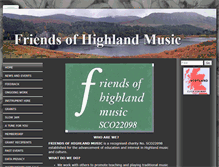 Tablet Screenshot of friends-of-highland-music.org